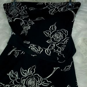 Black tube dress